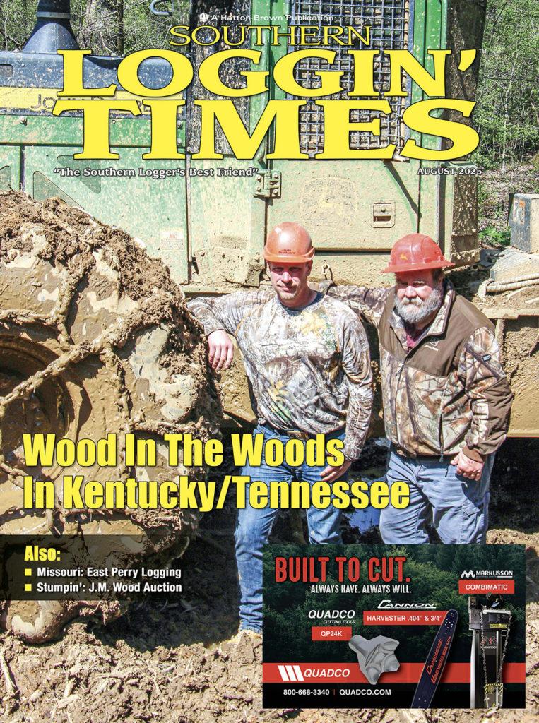 Southern Logging Times July 2025 Magazine Cover