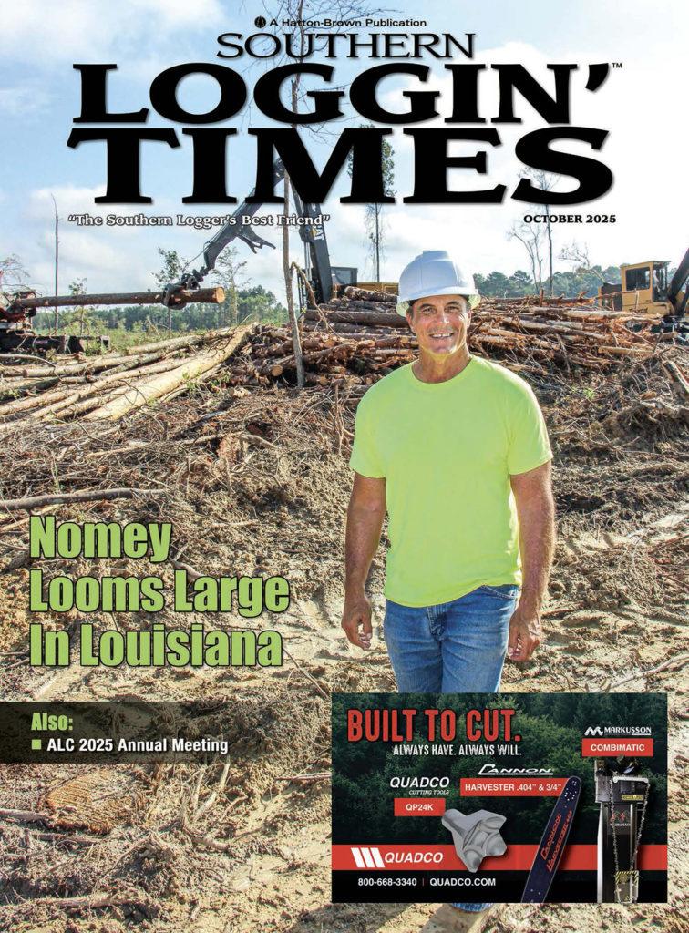 Southern Logging Times July 2025 Magazine Cover