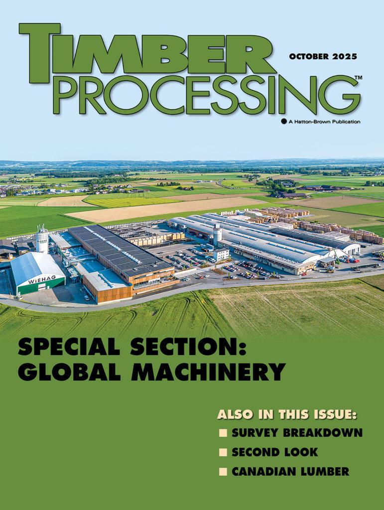 TP1025cover Timber Processing July 2025 Magazine Cover