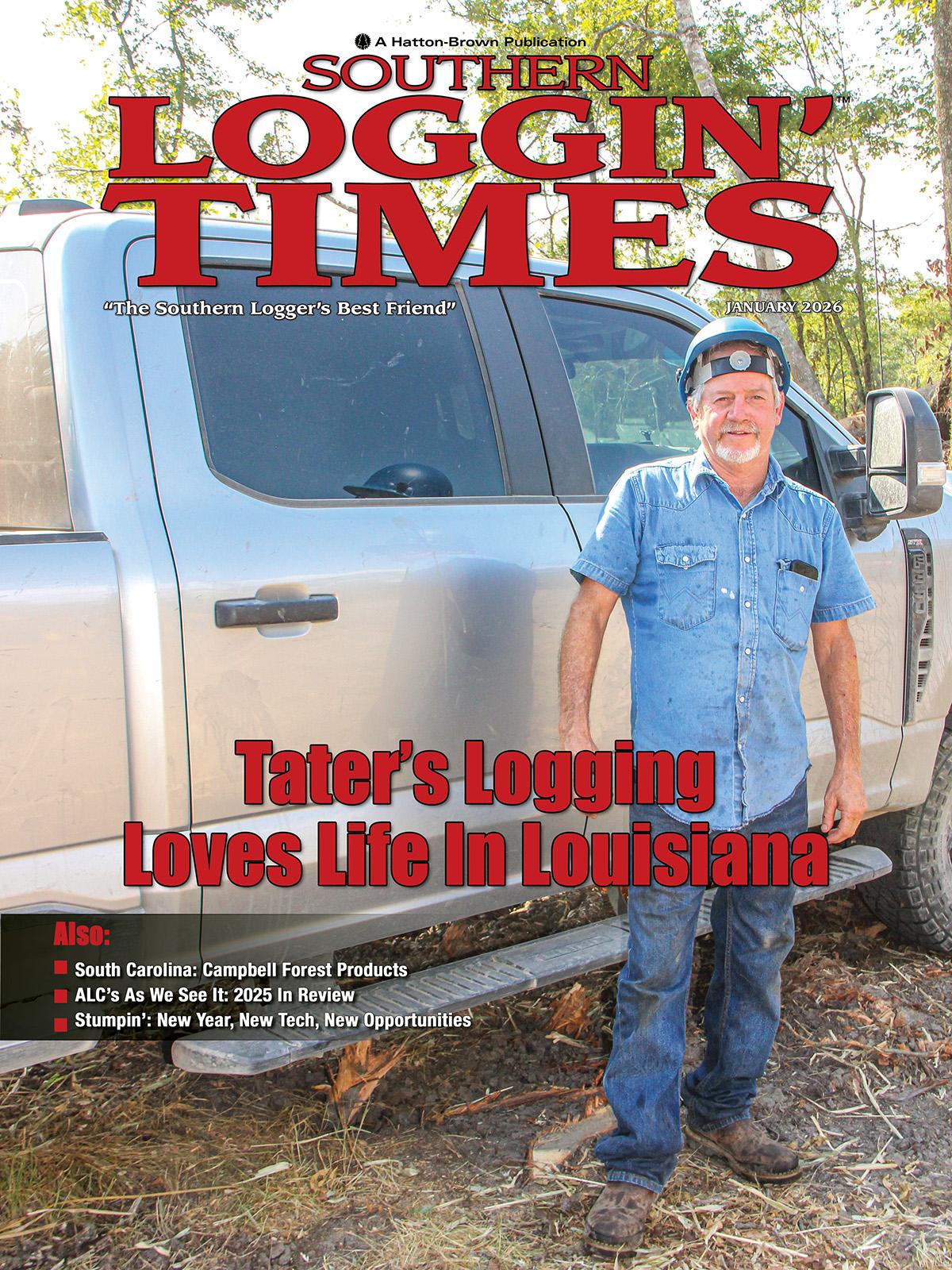 SLT0126cvr Southern Logging Times July 2025 Magazine Cover