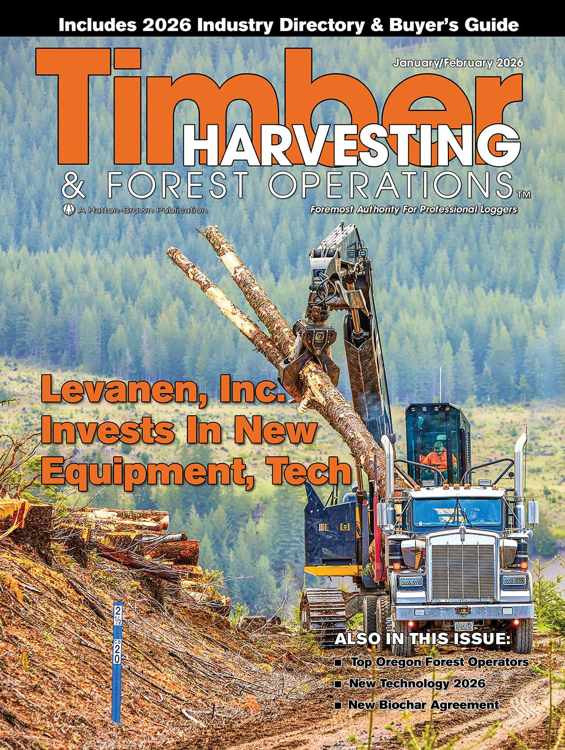 THfeb26cov Timber Harvesting August 2025 Magazine Cover