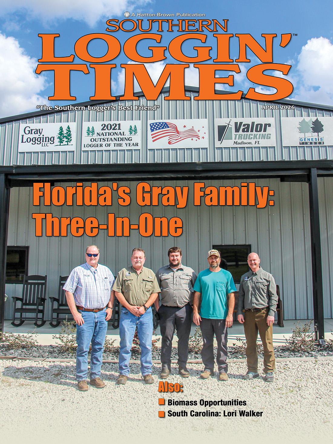 Southern Logging Times July 2025 Magazine Cover