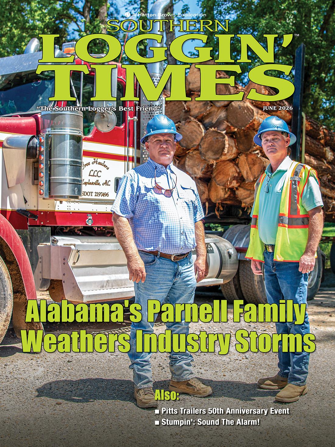 Southern Logging Times July 2025 Magazine Cover
